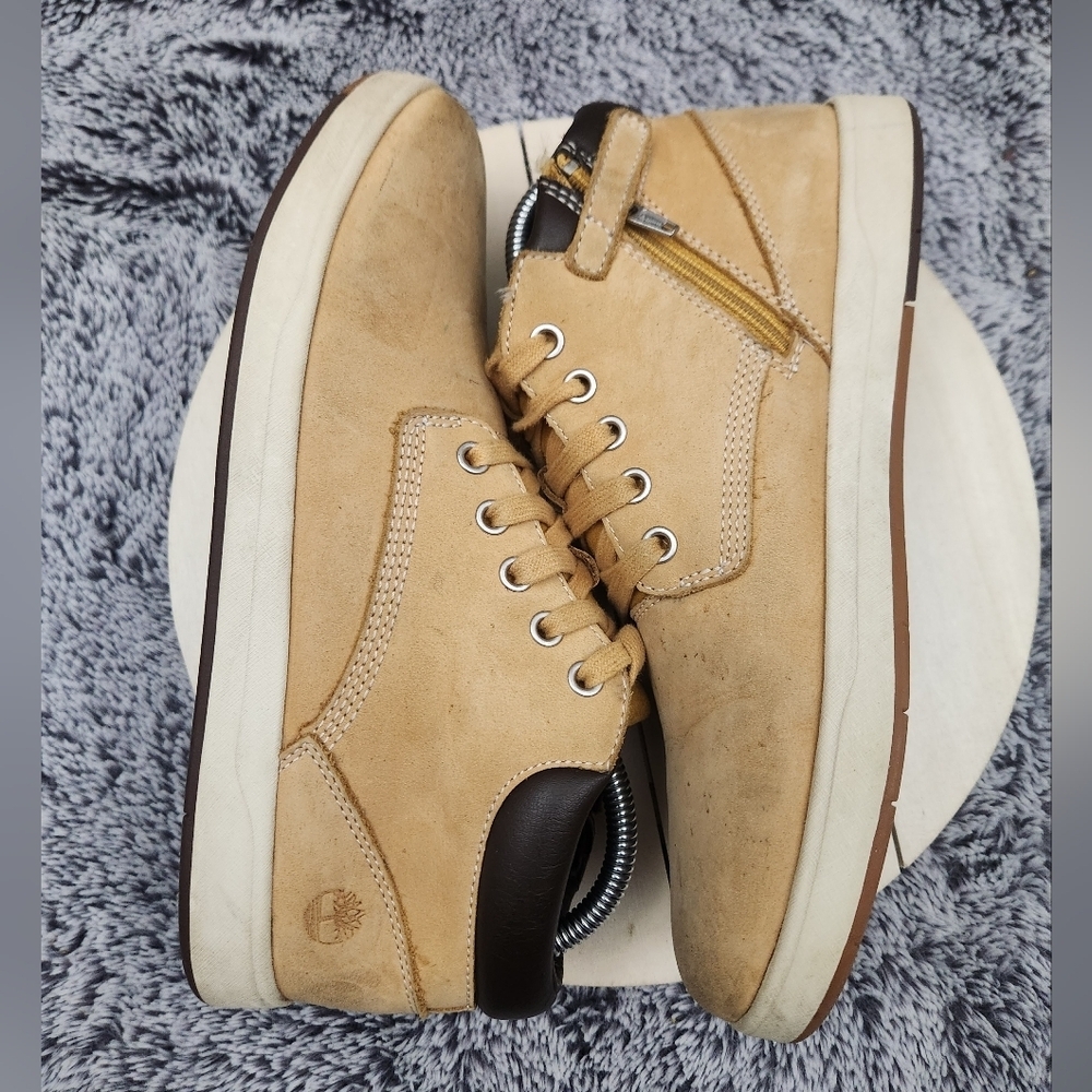 Timberland Boys' Davis Square Zip Chukka Boots Size 7 - Picture 5 of 9